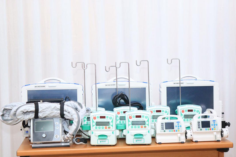 Life-saving equipment for Shree Hindu Mandal Hospital (10 February 2026)