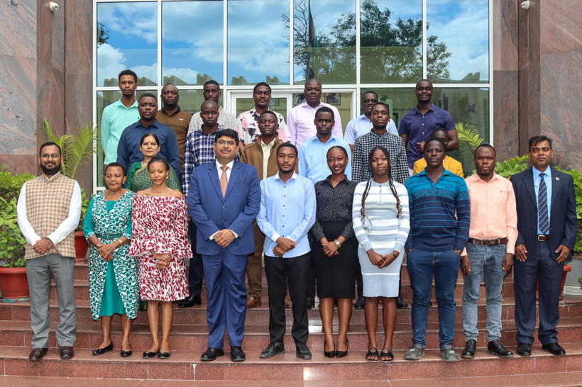 Pre-departure orientation for 20 Tanzanian students selected for the India–Africa Maitri Scholarship of ICCR (9 July 2025)