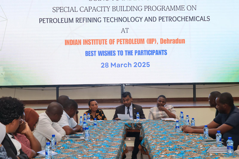 Pre-departure orientation for Tanzanian Officials going for specialized training on 'Petroleum Refining Technology and P – photo 2