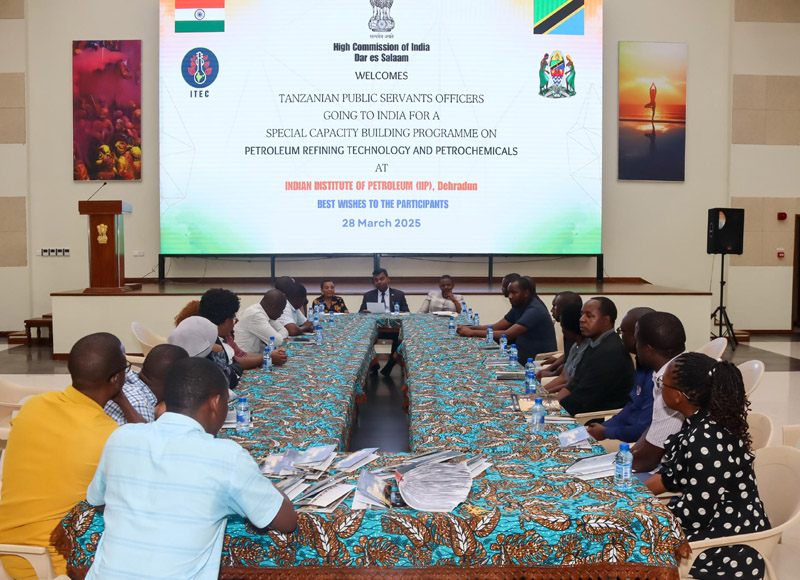 Pre-departure orientation for Tanzanian Officials going for specialized training on 'Petroleum Refining Technology and P – photo 4