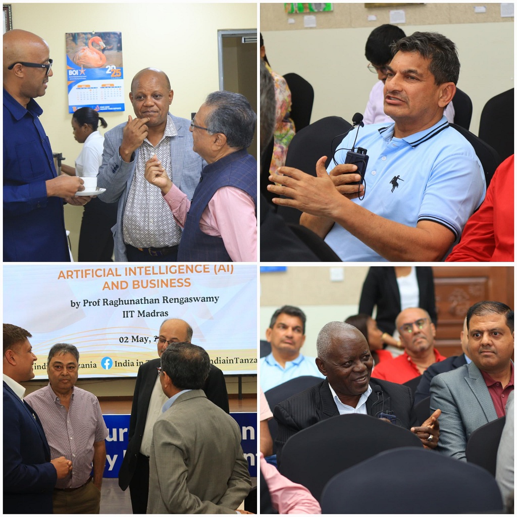 High Commission of India, in collaboration with CEO Roundtable and Dar Business Group, organized a talk on "Artificial I – photo 5