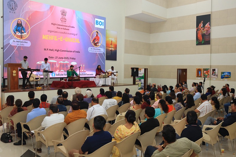 High Commission of India organized "Mehfil-e-Ghazal : A soulful evening of music and poetry" at the High Commission of I – photo 5