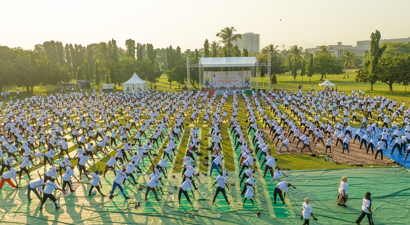High Commission of India organized the grand celebrations of 11th International Day of Yoga Event in Dar es Salaam, Tanz – photo 2