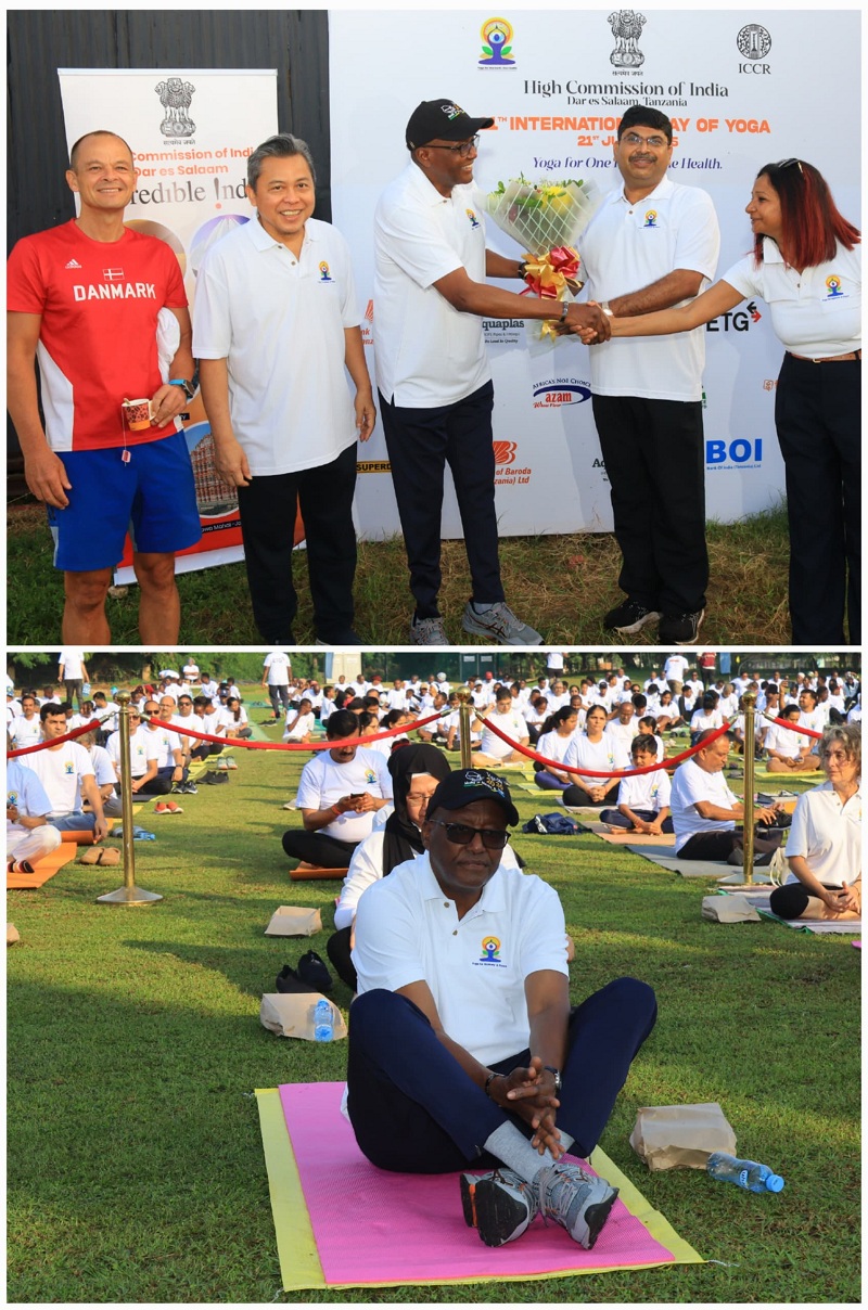 High Commission of India organized the grand celebrations of 11th International Day of Yoga Event in Dar es Salaam, Tanz – photo 4
