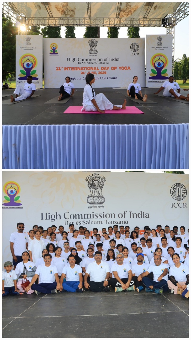 High Commission of India organized the grand celebrations of 11th International Day of Yoga Event in Dar es Salaam, Tanz – photo 7