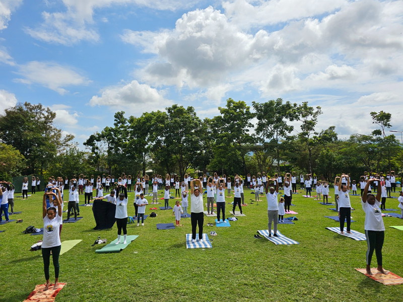 High Commission of India organized 11th International Day of Yoga Event in Arusha, Tanzania on 28th June 2025. – photo 10