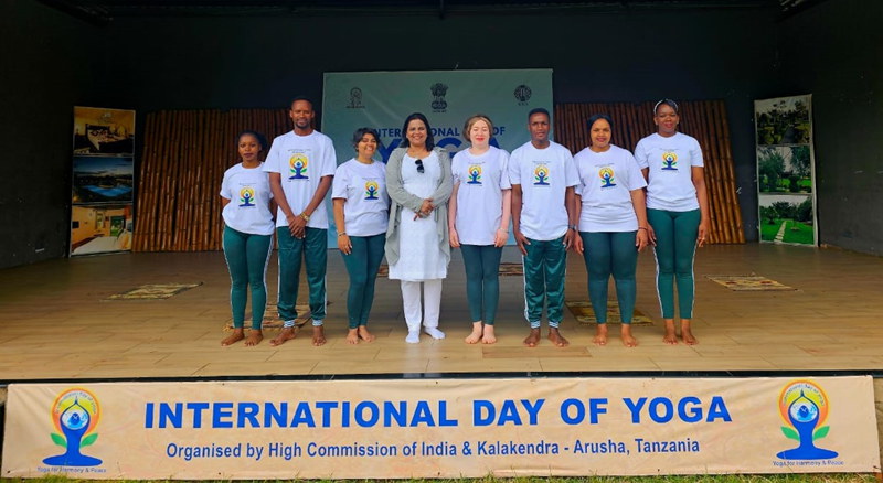 High Commission of India organized 11th International Day of Yoga Event in Arusha, Tanzania on 28th June 2025. – photo 2