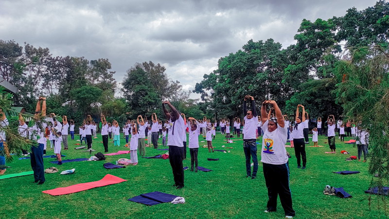 High Commission of India organized 11th International Day of Yoga Event in Arusha, Tanzania on 28th June 2025. – photo 7