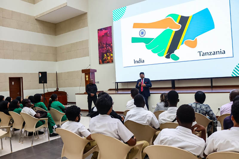 The High Commission of India hosted the 3rd edition of its monthly program, "Karibu Tanzanian Youth," aimed at engaging  – photo 3