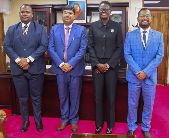 High Commissioner Mr. Bishwadip Dey, met with H.E. Dr. Tulia Ackson, Speaker of the National Assembly of Tanzania and Pr – photo 3