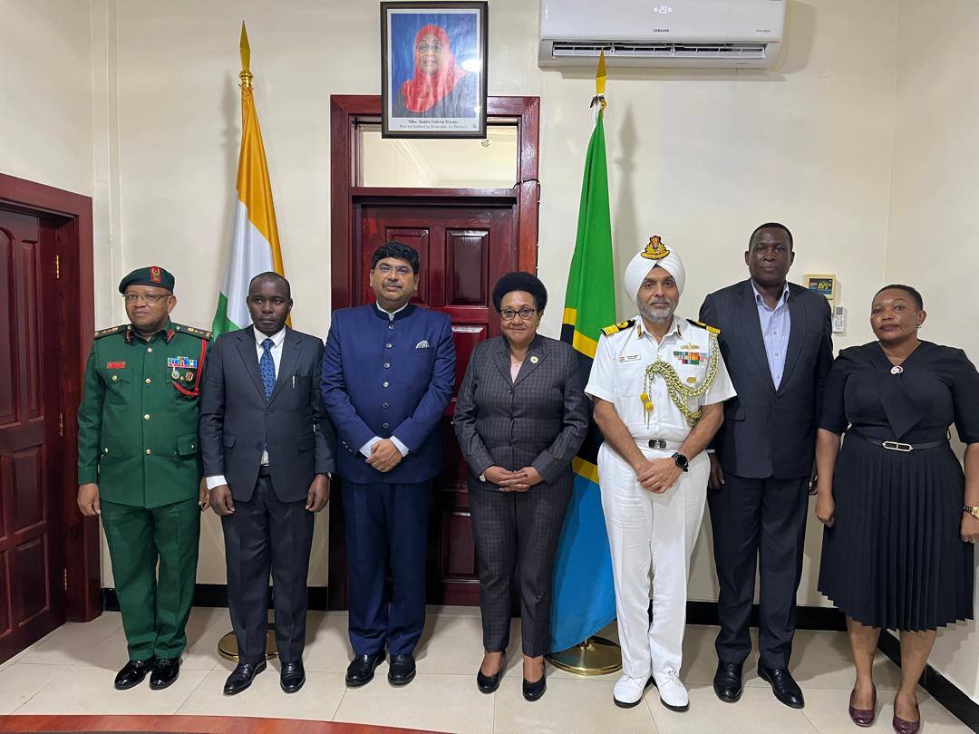 High Commissioner Mr. Bishwadip Dey met Minister of Defence and National Service of Tanzania, Dr. Stergomena Lawrence Ta – photo 2