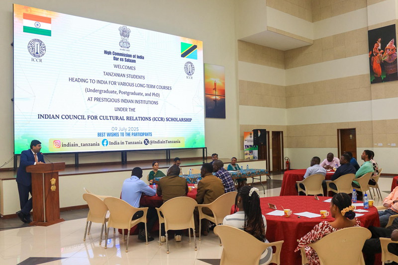 High Commission of India hosted a pre-departure orientation for 20 Tanzanian students selected under the prestigious Ind – photo 12