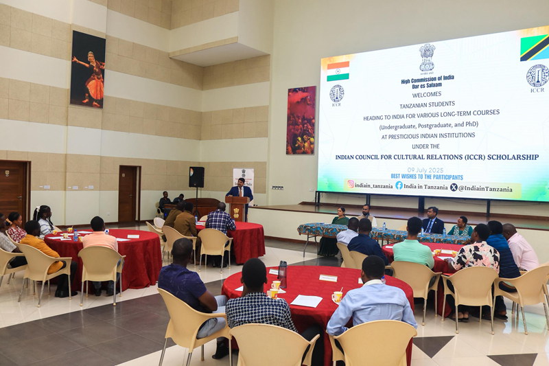 High Commission of India hosted a pre-departure orientation for 20 Tanzanian students selected under the prestigious Ind – photo 7