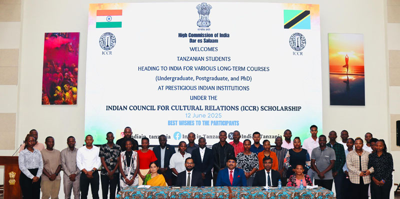 High Commission of India welcomed the Tanzanian students selected for the prestigious India-Africa Maitri Scholarship of – photo 5