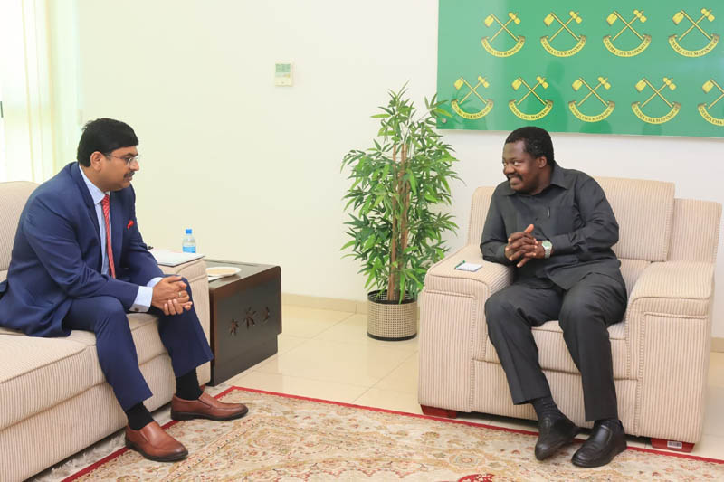 High Commissioner Mr. Bishwadip Dey met with Secretary General, Chama Cha Mapinduzi (CCM), Dr. Emmanuel John Nchimbi and – photo 2