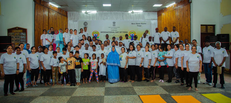 High Commission of India organized the 11th International Day of Yoga Event in Tanga, Tanzania on 15th June 2025. – photo 9