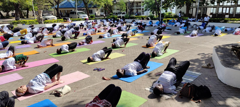 High Commission of India organized the 11th International Day of Yoga Event in Bagamoyo, Tanzania on 18th June 2025. – photo 6