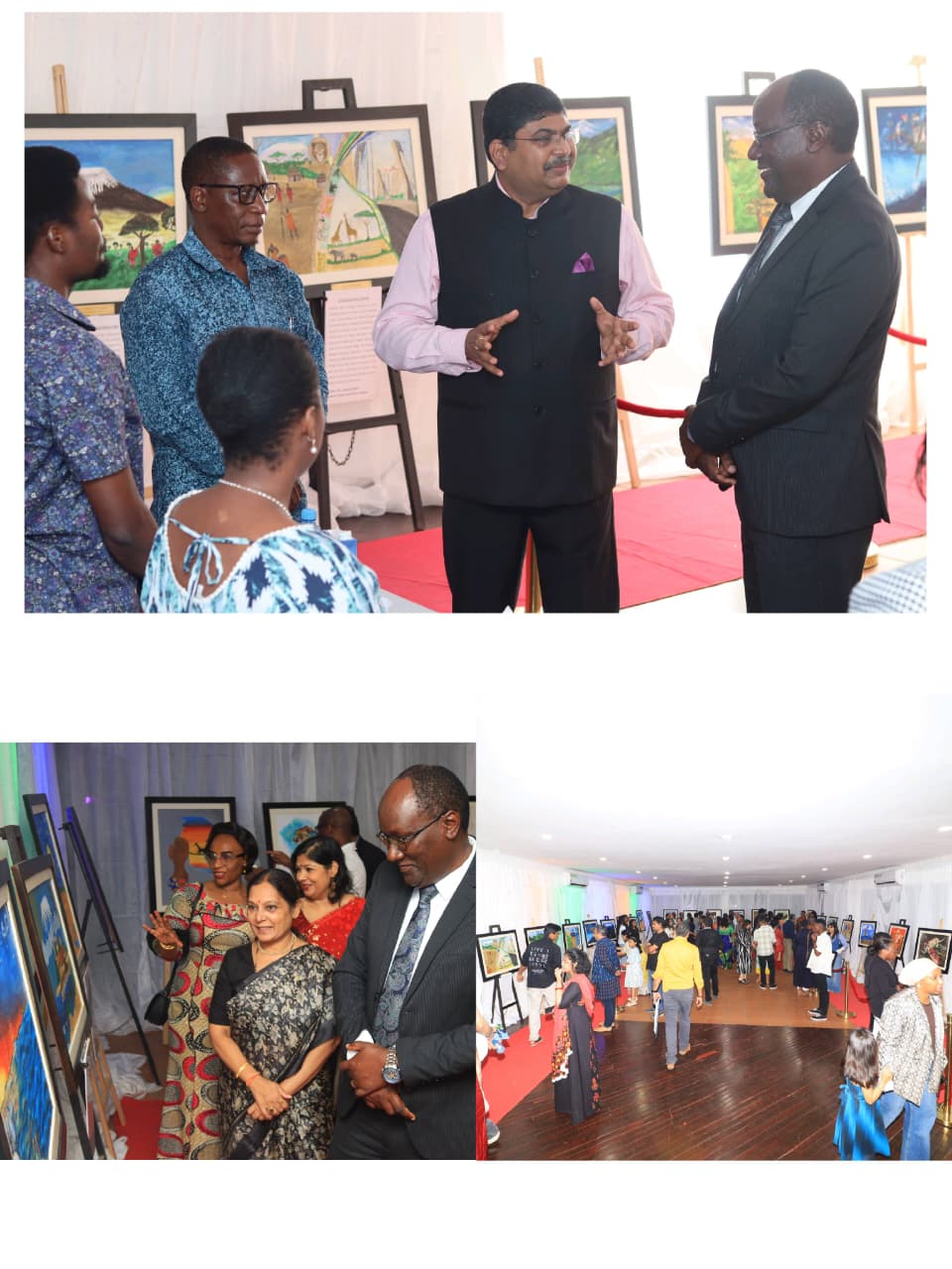 High Commission of India organized the inauguration of the painting exhibition of its flagship painting competition "Tan – photo 4