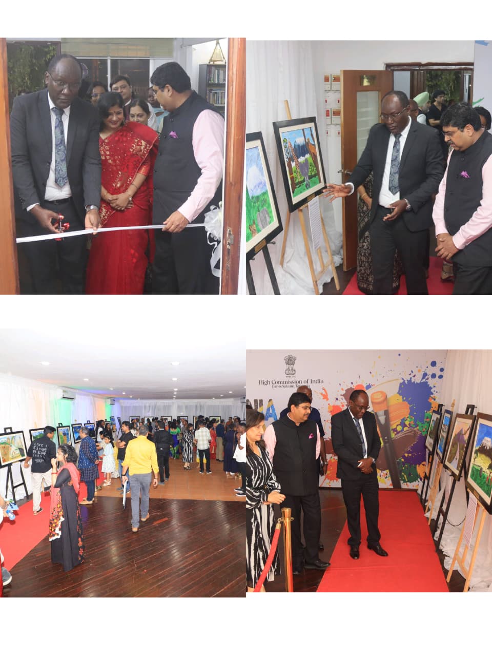 High Commission of India organized the inauguration of the painting exhibition of its flagship painting competition "Tan – photo 9