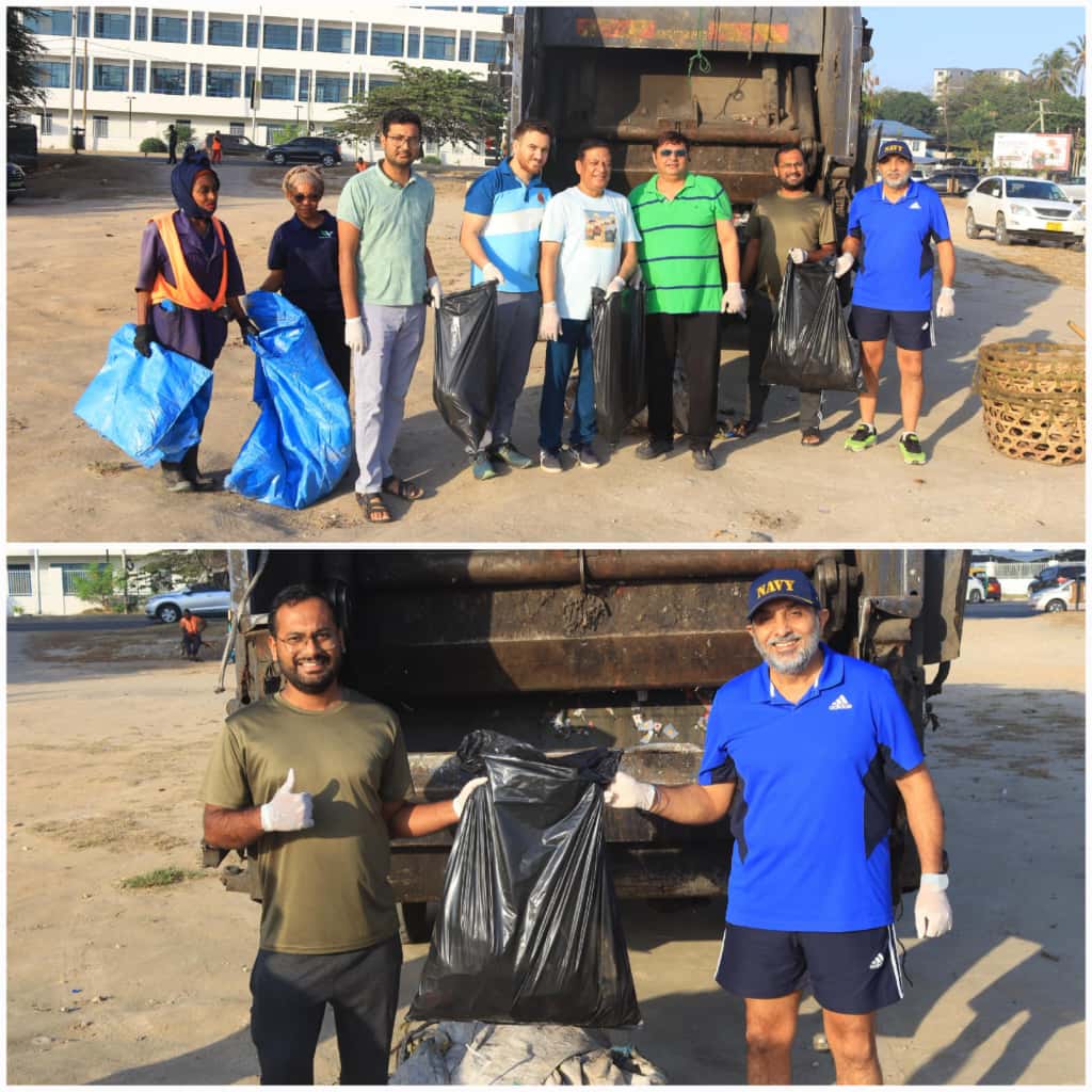 High Commission of India organized a Beach Cleaning Programme as part of the #SwachhataHiSeva2025 Campaign (25 September – photo 4