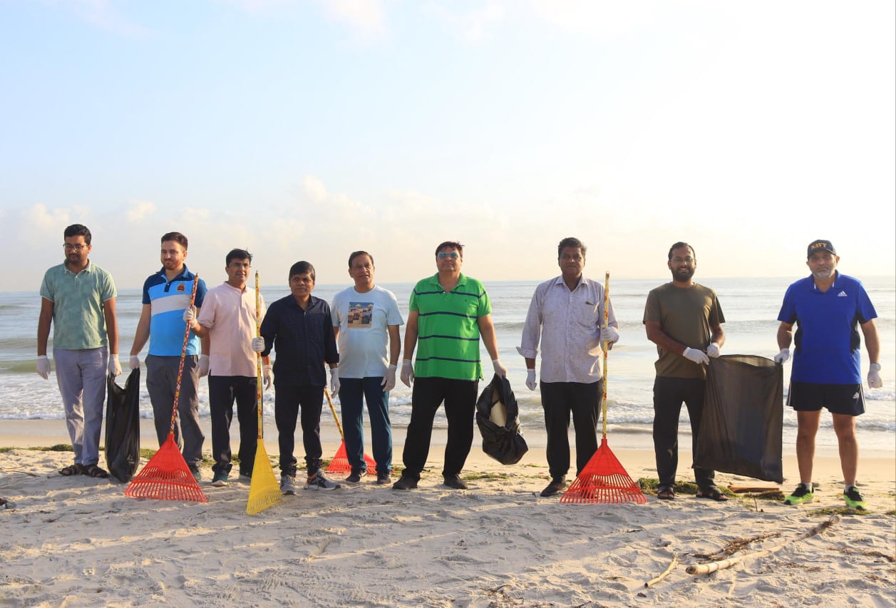 High Commission of India organized a Beach Cleaning Programme as part of the #SwachhataHiSeva2025 Campaign (25 September – photo 6