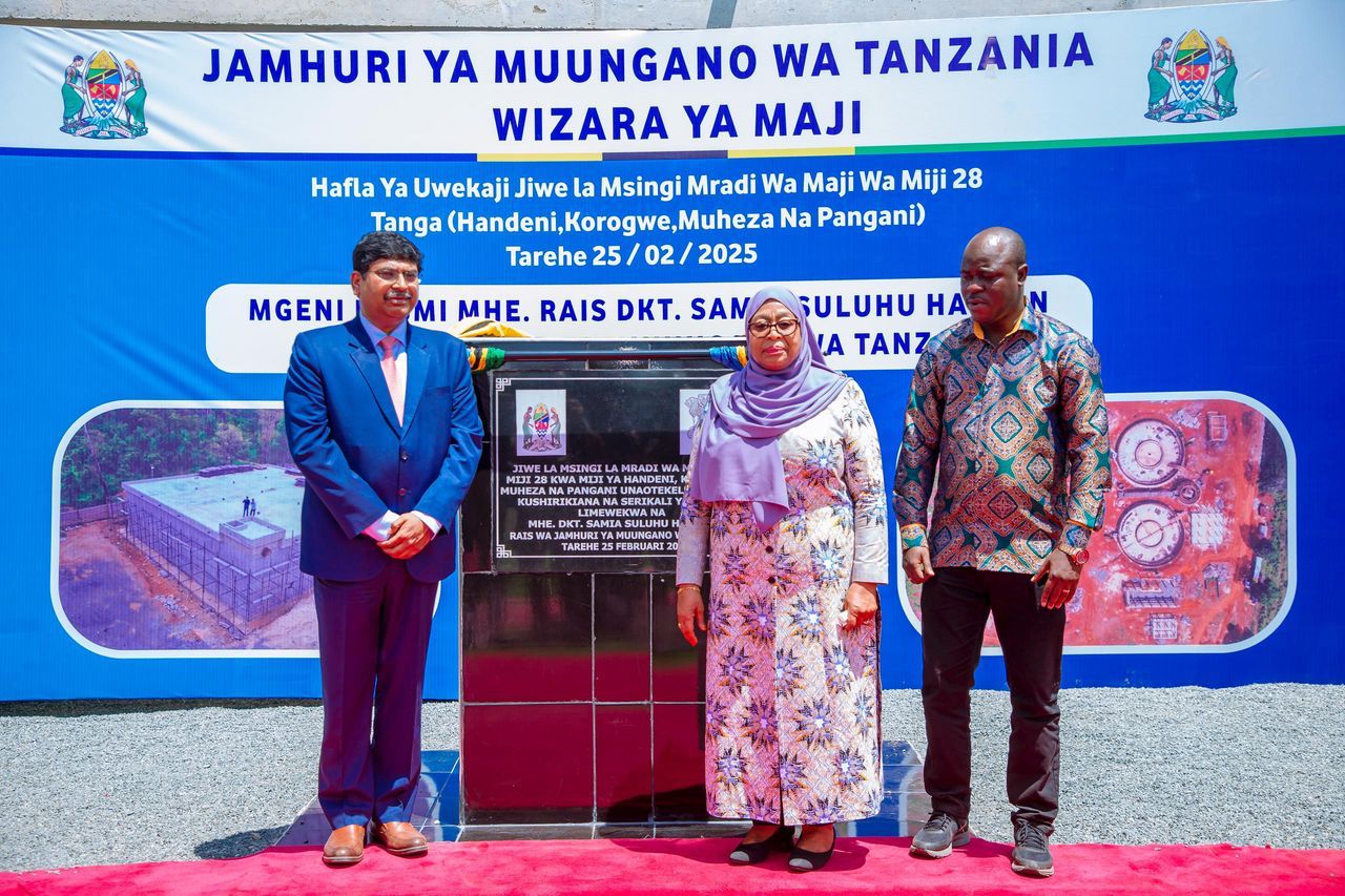 Foundation Stone Laying Ceremony of a Major Water Project in Tanga Region by the President of Tanzania, H.E. Dr. Samia S – photo 3