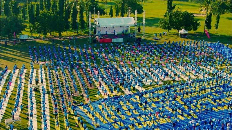 International Day of Yoga 2026 in Dar es Salaam with more than 2,500 participants