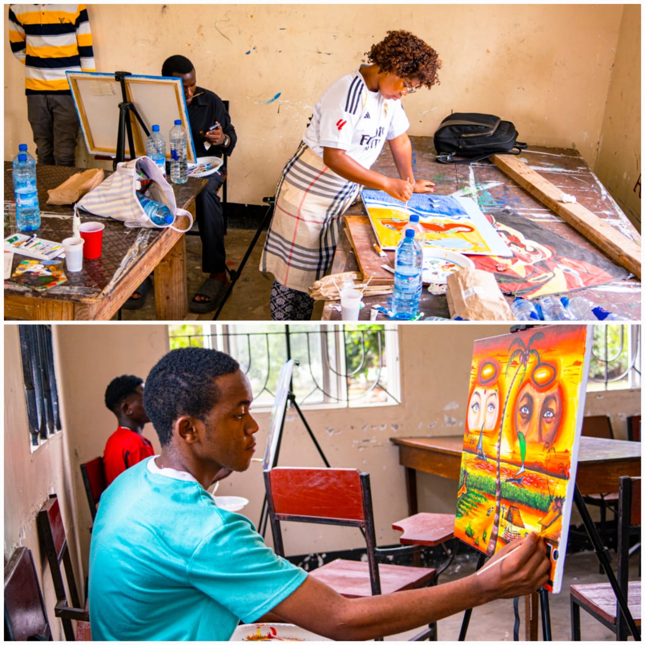 High Commission of India organized a Painting Competition on the theme “Indian Ocean – Connecting Indian and Tanzanian C – photo 10