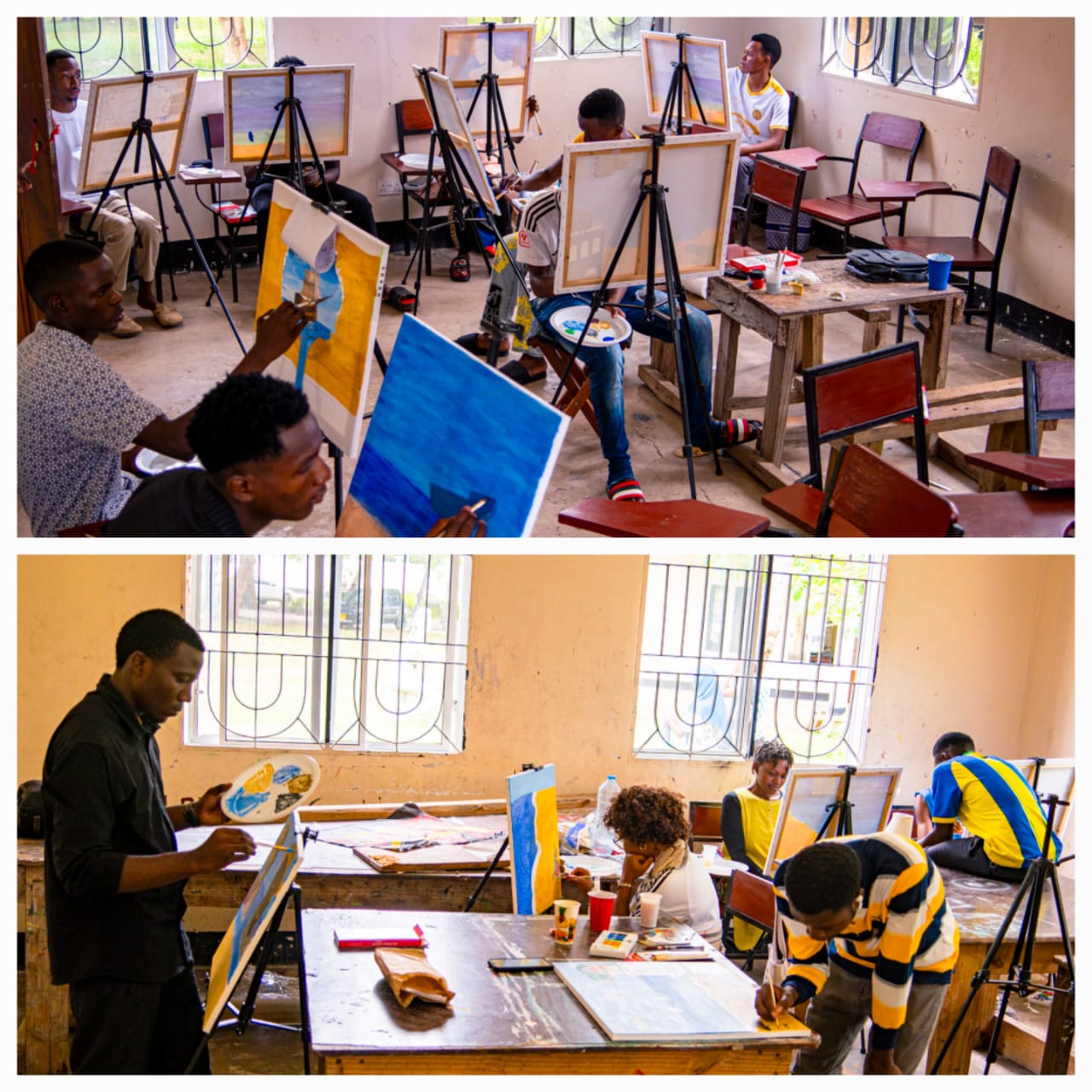 High Commission of India organized a Painting Competition on the theme “Indian Ocean – Connecting Indian and Tanzanian C – photo 9