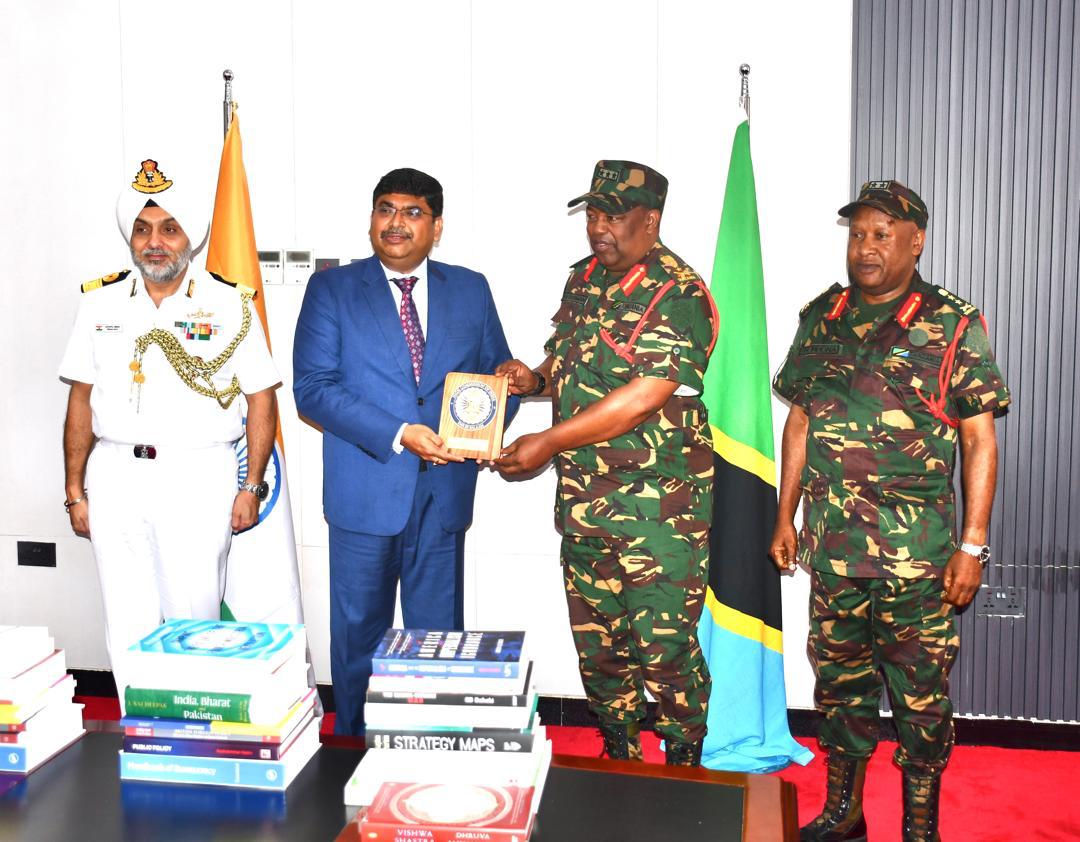 H.E. Bishwadip Dey, High Commissioner of India, handed over of books gifted by the Government of India to TPDF Headquart – photo 6