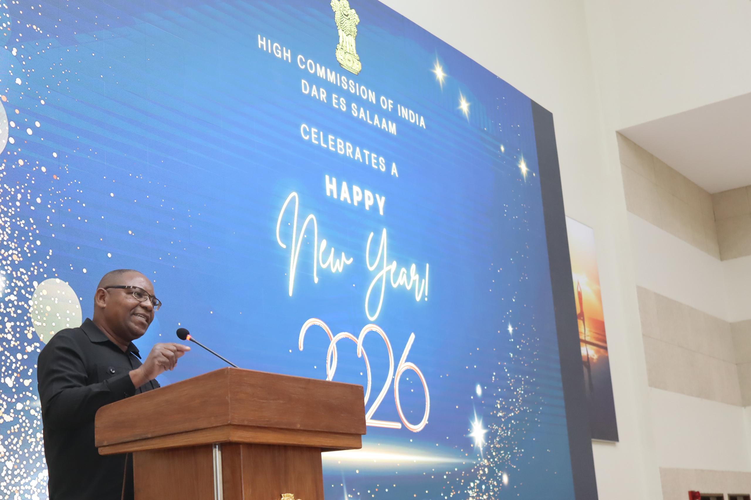 The� members of High Commission of India in Dar es Salaam welcome together the New Year 2026 (01 January 2026) – photo 6