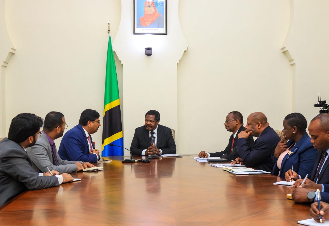 H.E. Shri Bishwadip Dey, High Commissioner of India to Tanzania called on H.E. Dr. Emmanuel Nchimbi, Hon�ble Vice Presid – photo 3