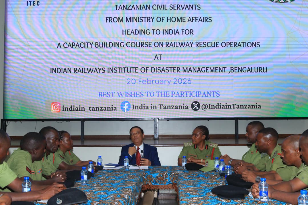 High Commission of India organised an orientation programme for the Ministry of Home Affairs, Fire and Rescue Force, Gov – photo 5