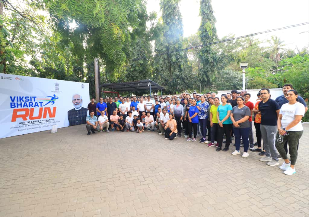 High Commission of India organized Viksit Bharat Run in Dar es Salaam as part of Seva Pakhwada (27 September 2025) – photo 7