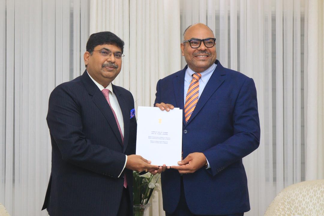 High Commissioner Shri Bishwadip Dey met with H.E. Amb. Mahmoud Thabit Kombo (MP), Minister of Foreign Affairs and East  – photo 2