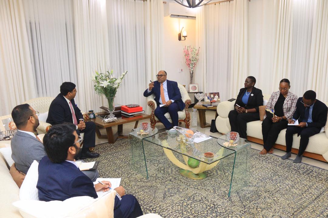High Commissioner Shri Bishwadip Dey met with H.E. Amb. Mahmoud Thabit Kombo (MP), Minister of Foreign Affairs and East  – photo 3