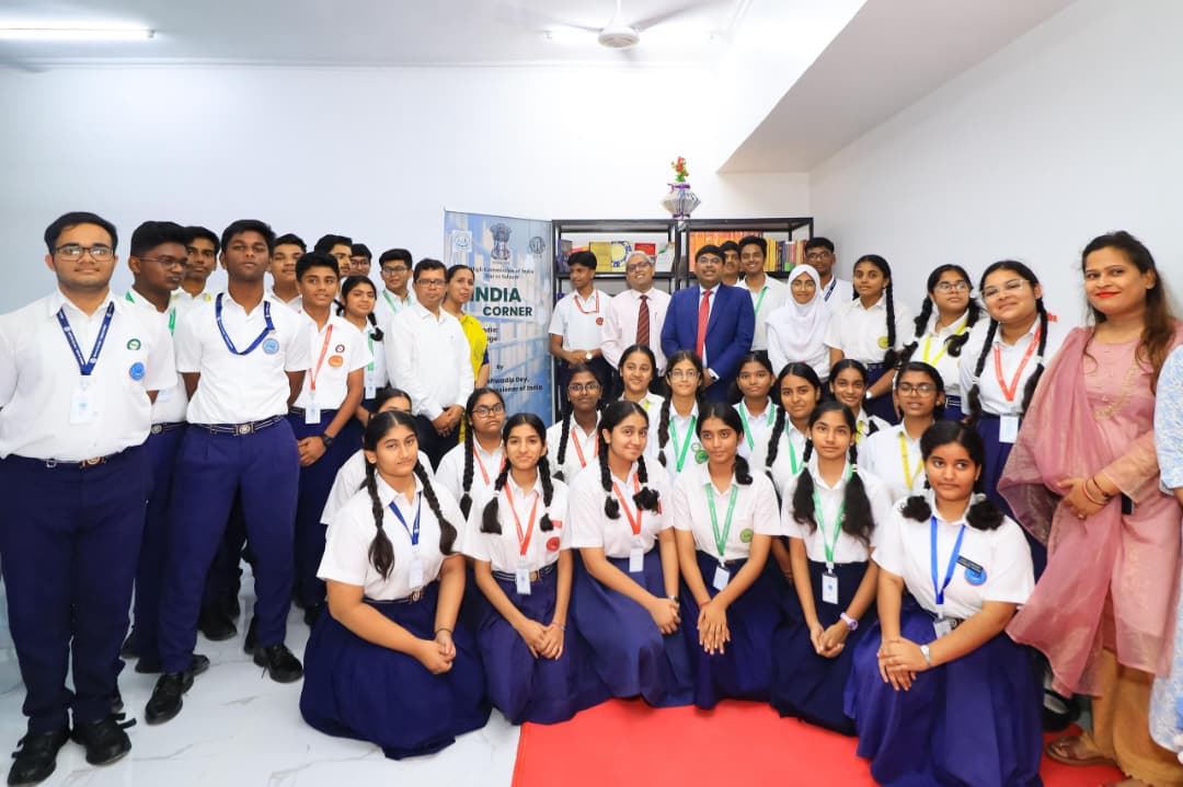 Mr. Bishwadip Dey, High Commissioner of India to Tanzania, inaugurated the "India Book Corner" at the Indian School in D – photo 4