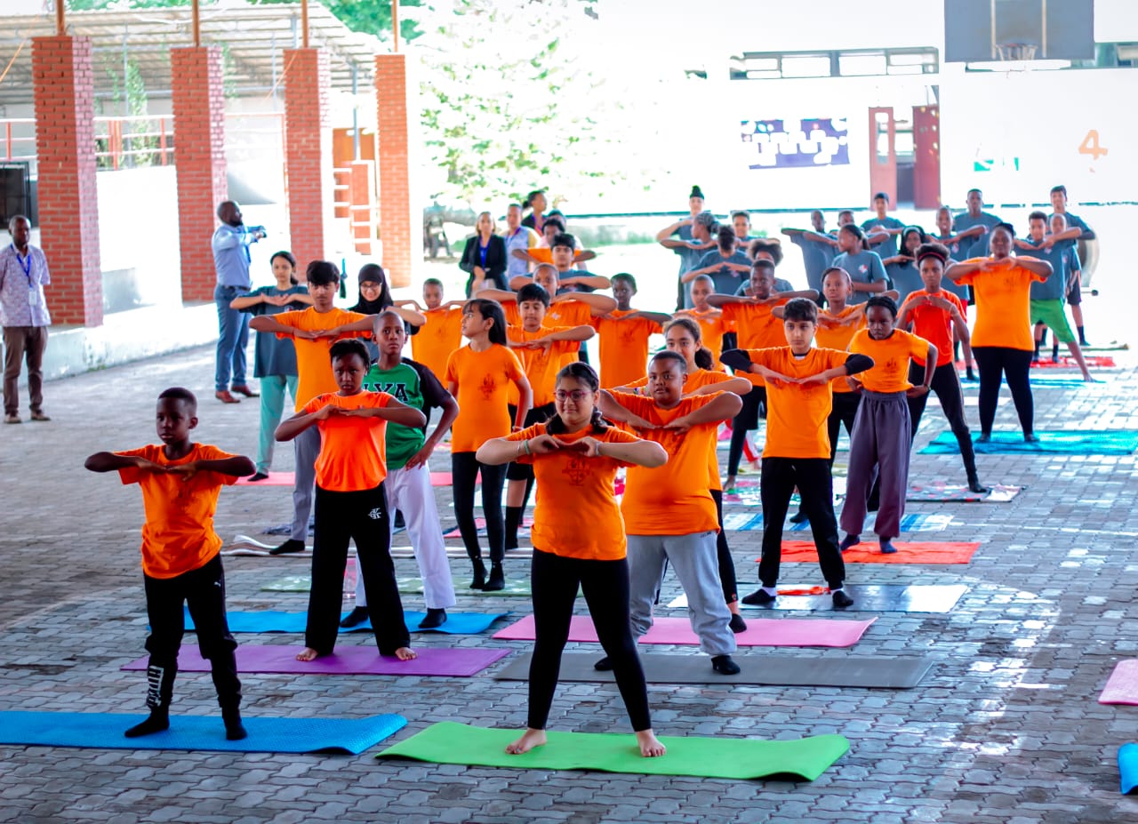 Yoga Session at Arusha Meru International School, Arusha (06 February 2026) – photo 10