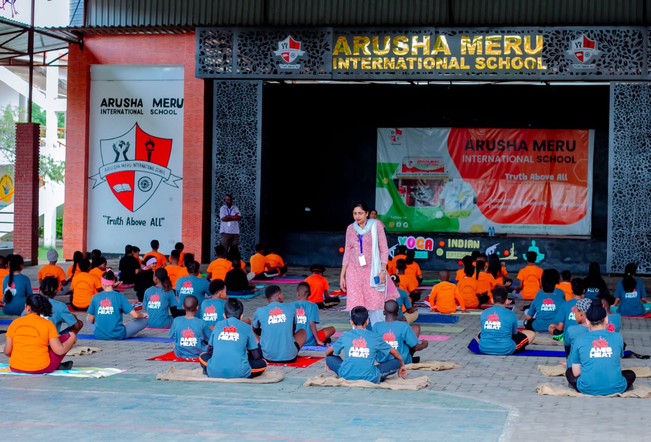 Yoga Session at Arusha Meru International School, Arusha (06 February 2026) – photo 13