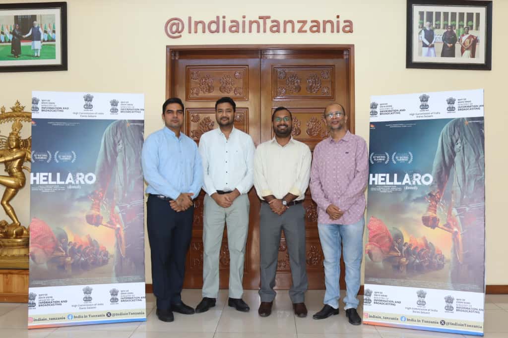 High Commission of India organized the screening of "Hellaro" - a 2019 national award winning Gujarati movie, at the Hig – photo 5