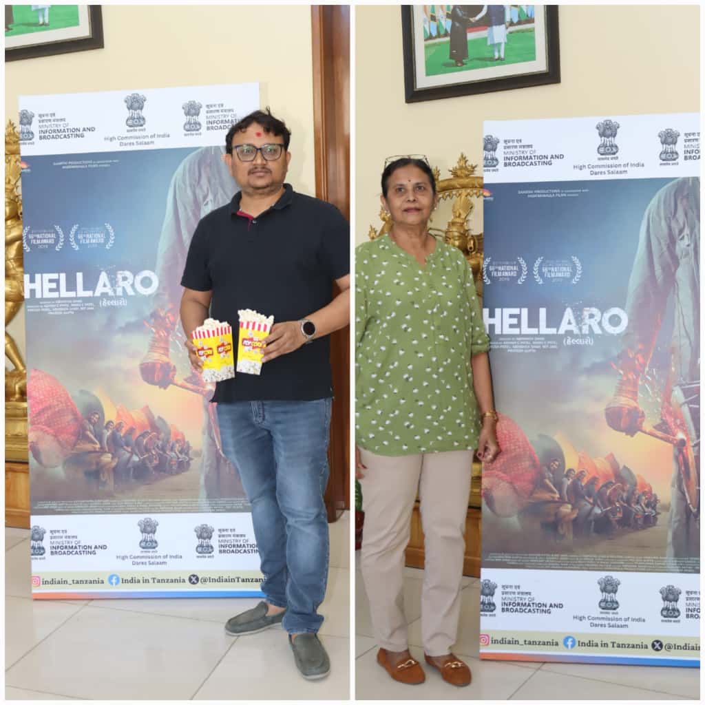 High Commission of India organized the screening of "Hellaro" - a 2019 national award winning Gujarati movie, at the Hig – photo 8
