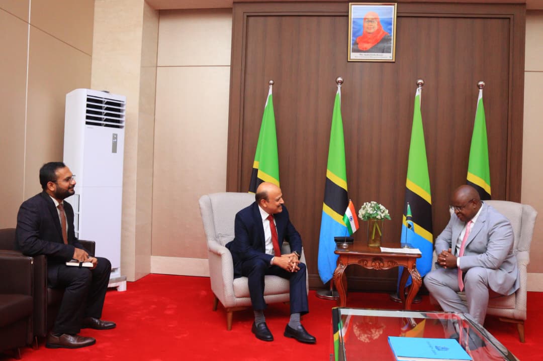 Shri Rajesh Agrawal, Commerce Secretary of India called on H.E. Dr. Ng'waru Jummane Maghambe,�Deputy Minister of Foreign – photo 3