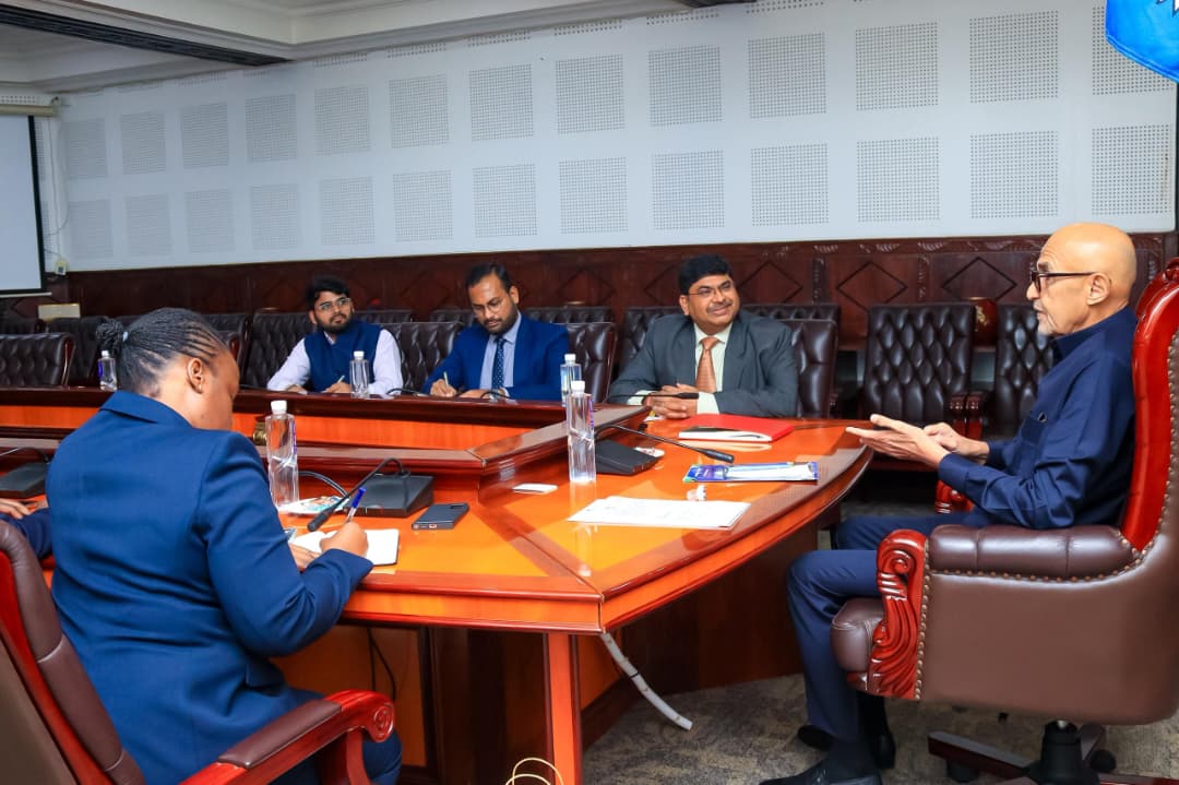 Mr. Bishwadip Dey, High Commissioner of India to Tanzania met with H.E. Mussa Azzan Zungu (MP), Hon. Speaker of the Parl – photo 3