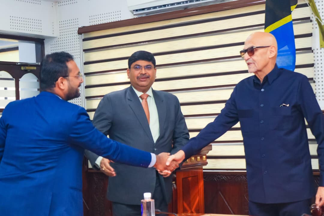 Mr. Bishwadip Dey, High Commissioner of India to Tanzania met with H.E. Mussa Azzan Zungu (MP), Hon. Speaker of the Parl – photo 5