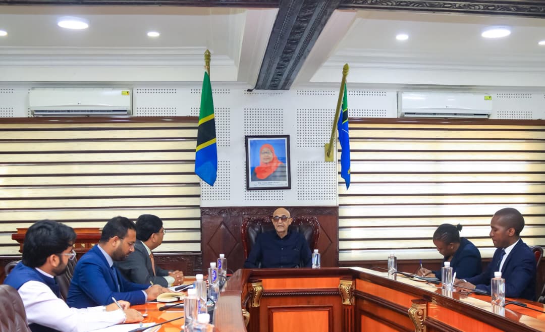 Mr. Bishwadip Dey, High Commissioner of India to Tanzania met with H.E. Mussa Azzan Zungu (MP), Hon. Speaker of the Parl – photo 6