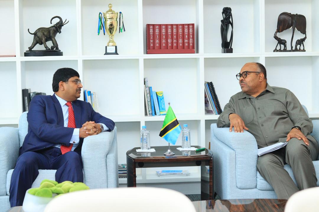 Mr. Bishwadip Dey met with H.E. Amb. Mahmoud Thabit Kombo, Hon'ble Minister of Foreign Affairs and East African Cooperat – photo 3