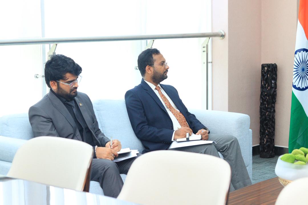 Mr. Bishwadip Dey met with H.E. Amb. Mahmoud Thabit Kombo, Hon'ble Minister of Foreign Affairs and East African Cooperat – photo 4