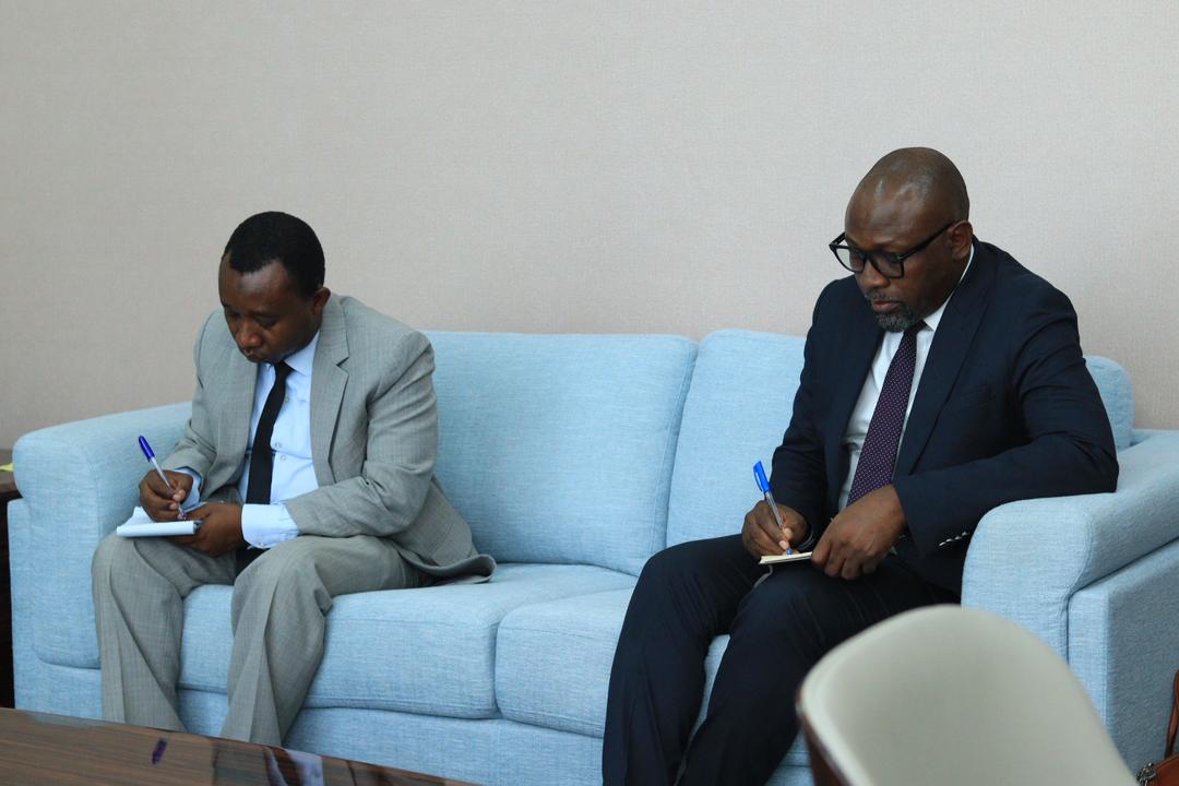 Mr. Bishwadip Dey met with H.E. Amb. Mahmoud Thabit Kombo, Hon'ble Minister of Foreign Affairs and East African Cooperat – photo 6