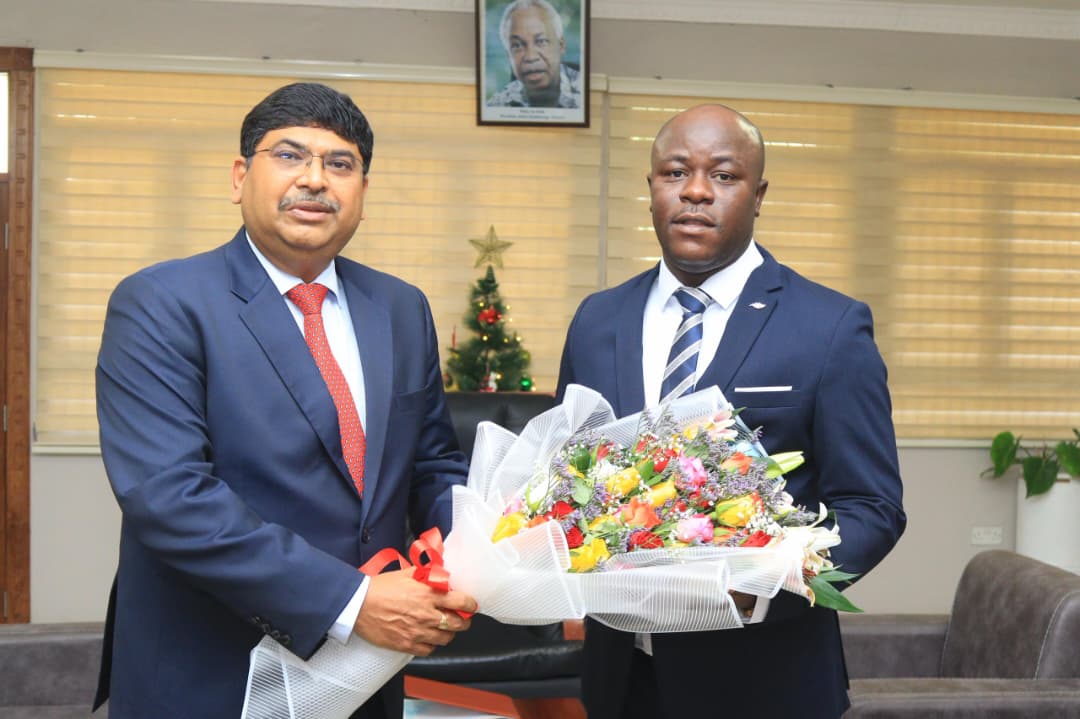 Mr. Bishwadip Dey, High Commissioner of India to Tanzania met with H.E. Mr. Jumaa Aweso, Hon’ble Minister for Water of T – photo 2