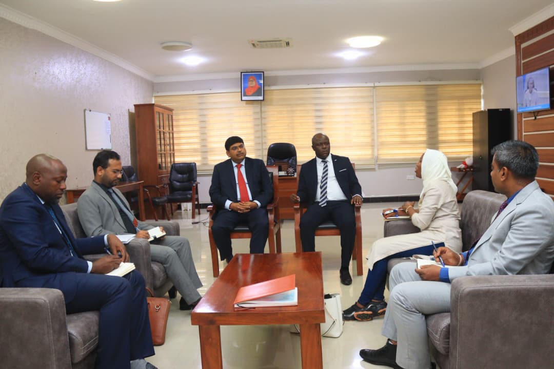 Mr. Bishwadip Dey, High Commissioner of India to Tanzania met with H.E. Mr. Jumaa Aweso, Hon’ble Minister for Water of T – photo 3